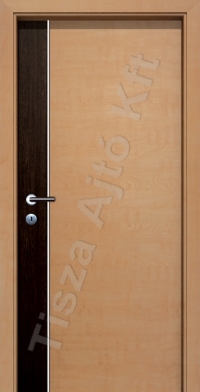 F01H kétszínű alucsíkos intarziás CPL beltéri ajtó